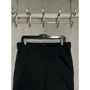 Mountain Hardwear Pants Men 34x30 Black Wildlands Cargo Softshell Ripstop OM4953